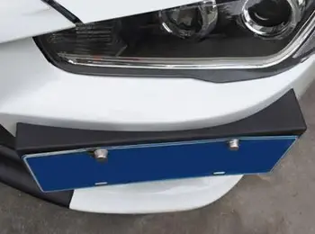 1 szt przedni zderzak boczna ramka tablicy rejestracyjnej dla lancer ex podstawowy uchwyt uchwyt do Mitsubishi Lancer GT EVO X 2008-2020 3 rozmiar