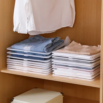 10 szt./kpl. składana deska organizacja odzieży koszula podróży szafa szuflady stos organizator przechowywania tkaniny deski folder do przechowywania