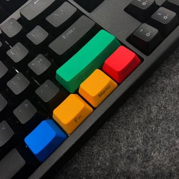 12 szt./kpl. PBT Light-proof Color Matching Mechanical Keyboard wymiana Klawiszy Cherry MX Mechanical Keyboard Keycap