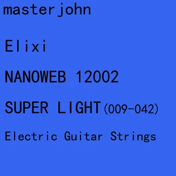 12 zestawów Elix NANOWEB/POLYWEB elektryczne, struny do gitary Антиржавейные proste stalowe struny super lekka środa