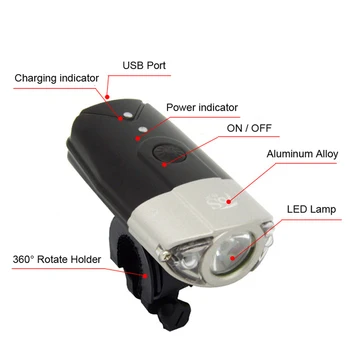 1200 lumenów R3 led rowerowa latarka do hełmu rower led światło reflektorów USB akumulator MTB rowerowa reflektor