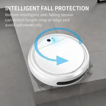 1200 mah inteligentny robot odkurzacz Cichy dywan zamiatać sypialnia biurowe sprzątanie