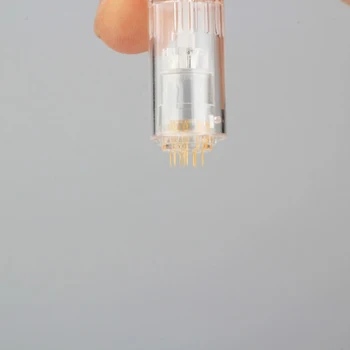 12Pin Needle gold Microneedle Bayonet Cartridge needle 12 pin Nano MYM Needles Tip for BB cream machine glow