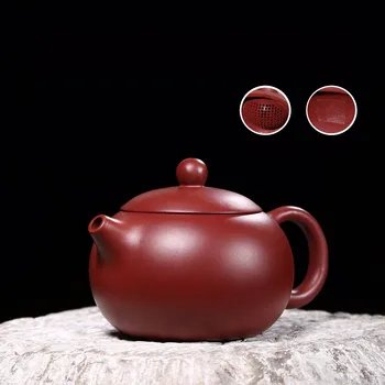 140 ml Isin Циша lub herbaty znany DahongpaoTeapot czysty handmade fioletowy glinianym lub herbaty wrzątkiem herbaty lub herbaty Oolong herbaty
