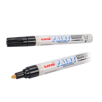 1szt Japan UNI Mitsubishi PX-20 Paint Pen Industrial Pen Single Touch Up Round Head Marker Pen Signature Paint Marker