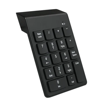 2.4 GHz 18 klawiszy mini klawiatura bezprzewodowa klawiatura numeryczna Klawiatura do KOMPUTERA stacjonarnego na laptopa
