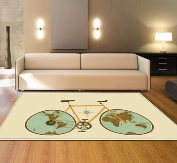 2 metry rower krajobraz nowoczesny print duży dywan przedpokój mata antypoślizgowa Salon dywan dziecięcy dywanik dywan