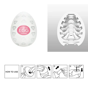 2 szt Jajko mężczyźni przenośny G-spot stymulator masażer przyjemność urządzenie dla mężczyzn masturbacja seks-zabawki