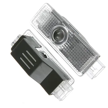 2 szt motoryzacja drzwi LED logo projektor upiorne cienie światła lub BMW E90 E91 E92 E93 M3 E60 E61 F10 F07 M5 i E63 E64 F12