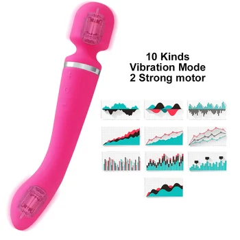 20 prędkości potężne wielkie wibratory dla kobiet różdżka masażer ciała sex zabawki dla kobiet dorosłych, sex łechtaczki stymulować sklep produktów