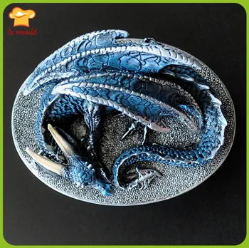 2019 large dragon shape silicone mold candle soap mold fantasy style dragon tools