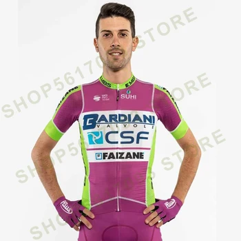 2020 Bardiani CSF TEAM jazda na Rowerze odzież rower Jersey Quick Dry rowerowa odzież dla mężczyzn letnie PRO rowerowe Koszulki 20D rowerowe szorty zestaw