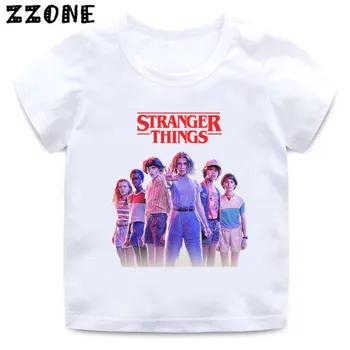 2020 New Summer Baby Boys T shirt Stranger Things Season 3 Eleven Print Kids T-Shirts Funny Girls Children Clothes, HKP5317