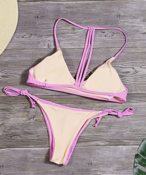 2020 lato sexy stroje kąpielowe dla kobiet w bikini klocki top kąpielowy dla kobiet strój kąpielowy bikini zestaw kąpielowy zestaw