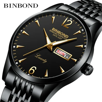 2020 nowe luksusowe Męskie zegarek kwarcowy zegarek ze stali nierdzewnej zegarki top marki tydzień data męskie zegarki Reloj Hombre