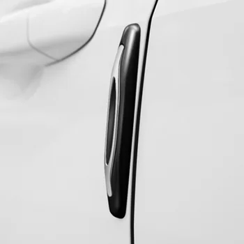 2020 nowy 4szt Uniwersalny samochodowy drzwi boczny ochraniacz pasa naklejka naklejki dla Volkswagen Polo Tiguan Passat B5 B6 B7