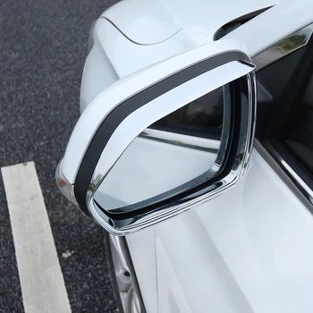 2szt dla MG ZS lusterko wsteczne kaptur lusterko wsteczne Dekoracyjna ramka ABS galwaniczne