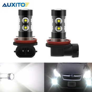 2x CANBUS LED H11 H8 światła przeciwmgielne, bez błędów samochodowe reflektory do Audi A1 A3 A4 B6 B8 A5 S5 S6 A6 C6 C7 Q3 Q5 Q7 TT DRL światła przeciwmgielne