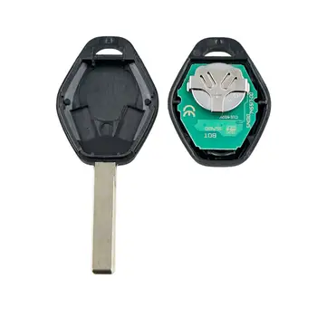 3 przyciski 433 Mhz ID44 chip HU92 ostrze zdalnego klucza do BMW 325 330 318 525 530 540 E38 E39 E46 M5 X3 X5 M5 EWS system samochodowy klucz