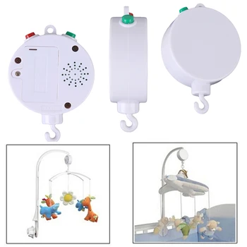 35 piosenek Udarowe plac mobilne łóżeczko łóżko dzwon zabawka akumulator pozytywka noworodka dzwon łóżeczko elektryczna zabawka dla dzieci 0-12 miesięcy