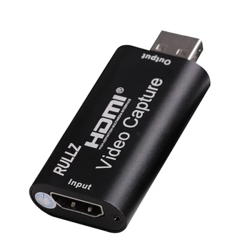 4K wejście USB 2.0 Video Capture Card Mini Micro HD Camera 1080P Video Recorder OBS Acquisition Game Capture PC Live Streaming Box