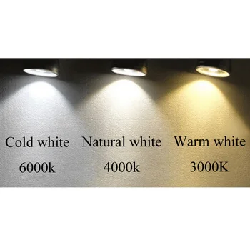 5 W, 7 W led kinkiet Nowoczesna sypialnia szafka kontrolna biały czarny srebrny światło ciała 360 stopni kąt regulowany kinkiet AC85-265V