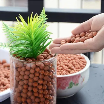 500 g stałego keramzytu keramzytu kamyki rosną środowiska storczyki soczyste roślin Hydroponika granulki
