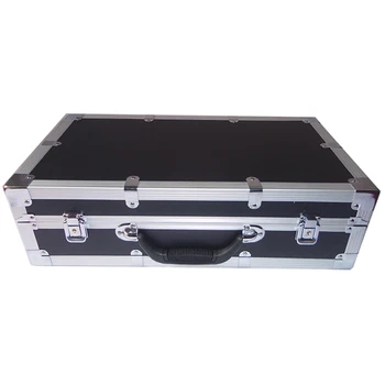 515x285x150mm aluminiowa obudowa narzędzia walizka skrzynka narzędziowa plików pudełko odporne na uderzenia etui wyposażenie pokrowiec na aparat z pianką