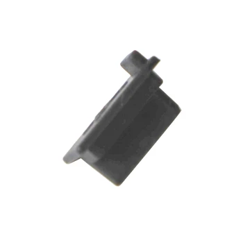 6 szt. Czarny silikon pyłowe wtyczki USB Zestaw HDM interfejs anty-osłonę pyłoszczelna wtyczka do PS5 konsola do gier akcesoria, części zamienne