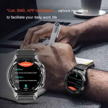 696 TK04 GSM GPS Smart Watch telefon powietrza manometr puls monitor ciśnienia krwi barometr Берометр kompas Smartwatch M