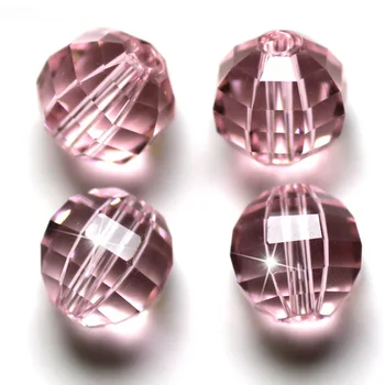 AAA okrągły 10 mm kryształki 100 szt./paczka szkło kryształowe biżuteria akcesoria koraliki