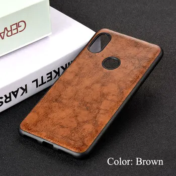 Aioria Vintage Coque Case Etui Do Xiaomi Redmi Note 5 6 7 Pro Увядшее Drzewo Skórzana Powierzchnia Miękki Materiał