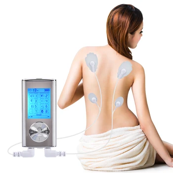 Akumulator 8 trybów Tens Unit Body Massager elektryczna maszyna do bólu przenośny impulsowe masażer stymulator mięśni EU Plug