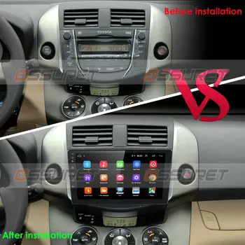 Android 10 samochodowy Радиоплеер do Toyota RAV4 Rav 4 2006 2007 2008 2009 2010 2011 2012 2 DIN z GPS BT Multimedia Stereo Video