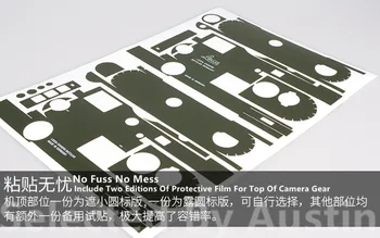 Anti-scratch Decal Skin Wrap Cover Protector naklejka dla aparatu Skin Leica M10