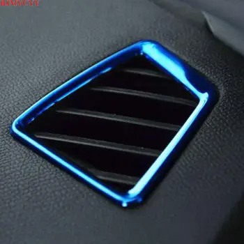 BJMYCYY wykończenie ze stali nierdzewnej pokrywa górna wyjścia klimatyzacji akcesoria samochodowe do Peugeot 308 T9 SW widok z tyłu hatchback 2016