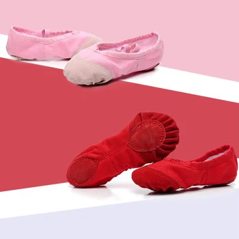 Baletki-buty do tańca pointe buty taneczne dla dziewczyn baletowe buty do biegania dla dzieci dla dzieci tańca baletowe kapcie buty B01
