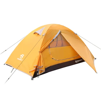 Bessport Tent 1-2 Person Ultralight Camping Tent Wodoodporny 3-4 Season Dome Tent Instant Set Up for Trekking, Outdoor, Festival