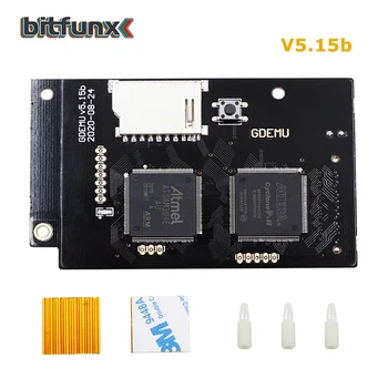 Bitfunx DC V5.15b GDEMU Optical Drive Simulation Board for DreamCast and White/Black Remote SD Card Mount Kit for GDEMU