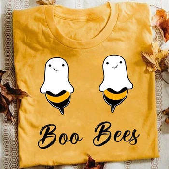 Boo Bees Couples Let It Be Halloween Costume Funny Party Vintage Men T-Shirt Parent-child bawełniana koszulka z wysokiej jakości
