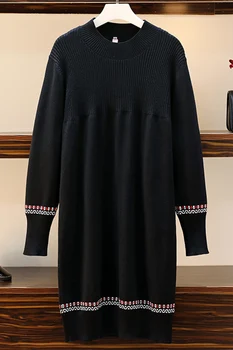 COIGARSAM 3XL rozmiar plus drutach sukienki temat sukienki czarny jasno zielony 2042 r