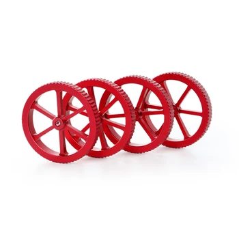 CREALITY New Large Red Hand Twist gładź nakrętka nakrętki ze stopu aluminium z wyrównaniem 3D - drukarki, akcesoria do drukarki 3D CREALITY