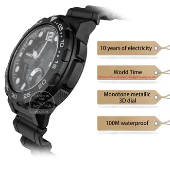 Casio zegarek selling watch men top luxury set LED military digital watch sport 100m wodoodporny zegarek kwarcowy zegarek męski relogio masculino