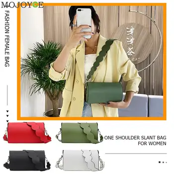 Casual skóra ekologiczna torba procy portfel kobiety elegancki łańcuszek na ramię Crossbody bag popularna prosta moda casual torba