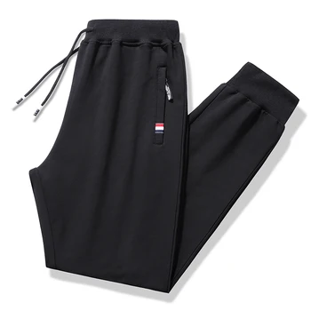 Casual spodnie mężczyźni fitness odzież sportowa dres dna wąskie spodnie sportowe Spodnie siłownie jogging spodnie sportowe Męskie biegacze 8XL 2021