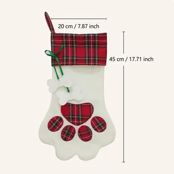 Christmas gift torby obsady boże narodzenie Nowy rok prezent Świąteczny worek cukierków świąteczny wystrój domu Navidad skarpetka Christmas tree decor