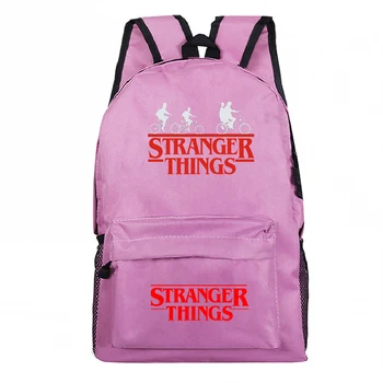 Chłopcy dziewczęta nowy Mochila do szkoły dziwne rzeczy Szkolna książka plecak wentylatory torby podróżne, torby na laptopa plecak łańcucha