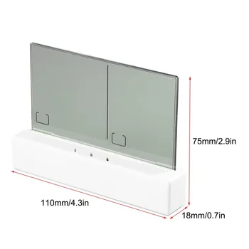 Cyfrowy LCD przezroczysty wyświetlacz termometr гидрометр okno przyssawka kryty basen stacja pogody termometr