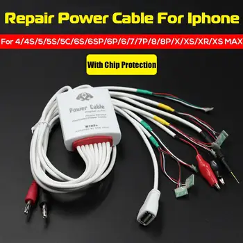 DC naprawy telefonu, kabel zasilania wielofunkcyjny testowy kabel do iphone 4/4S/5/5S/5C/6S/6SP/6P/6/7/7P/8/8P/X narzędzia do naprawy