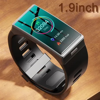 DM-12 Smart Watch Men 1.9 Inch 170*320 Screen Smartwatch Women IP68 Wodoodporny Band Sport Heart Rate Blood Pressure Android IOS
